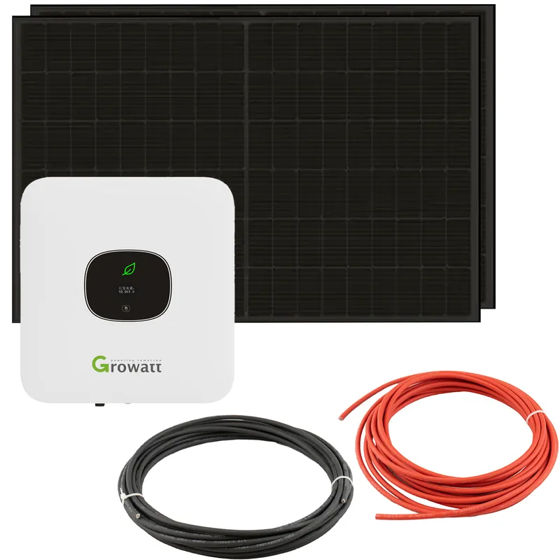 Top-Angebot Balkonkraftwerk Growatt MIC 750 0,75kW mit 800W Solarpanels