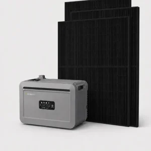 Balkonkraftwerk 800W All in One mit 1500 Wp und 2048Wh Speicher Zertifiziert