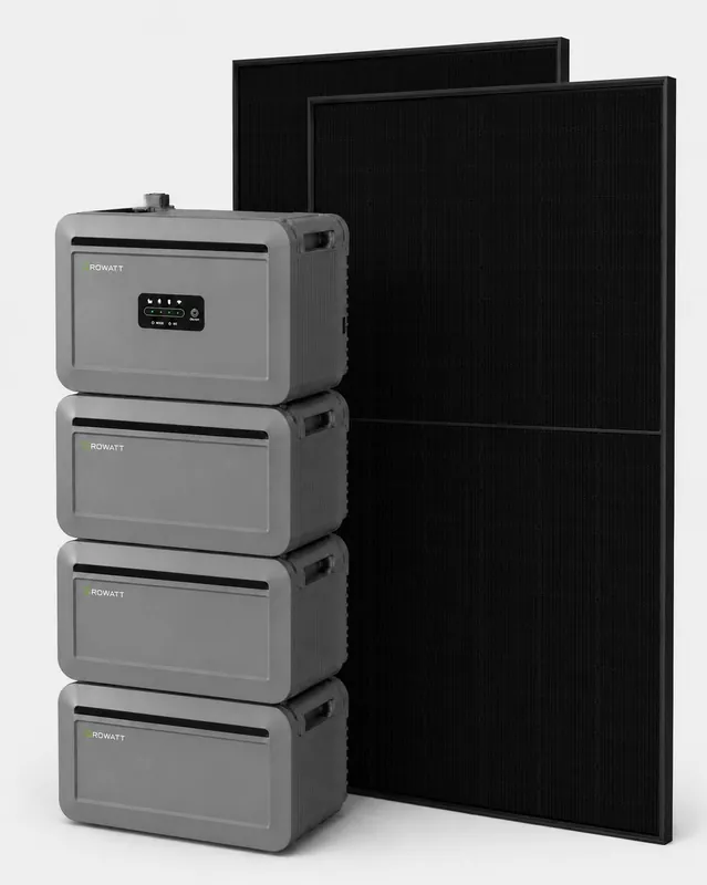 Balkonkraftwerk 800W Premium All in One mit 960 Wp Back-Contact Modul und 8192Wh Speicher Letzte Chance