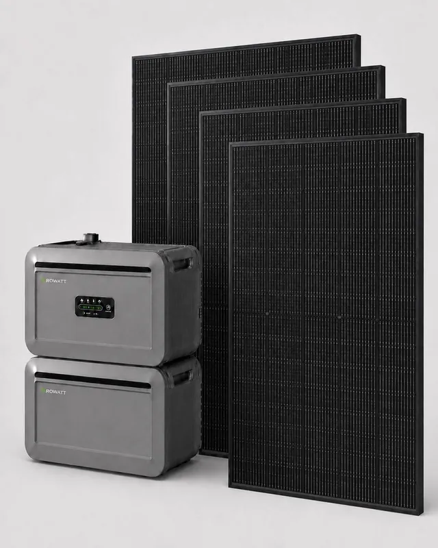 Balkonkraftwerk 800W All in One mit 1840 Wp und 4096Wh Speicher Top-Seller