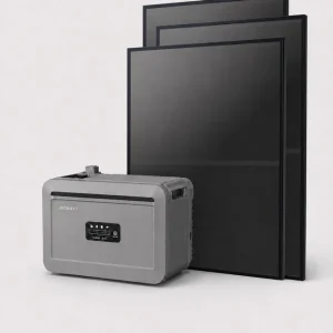 Wochenendangebot Balkonkraftwerk 800W Premium All in One mit 1440 Wp Back-Contact Modul und 2048Wh Speicher