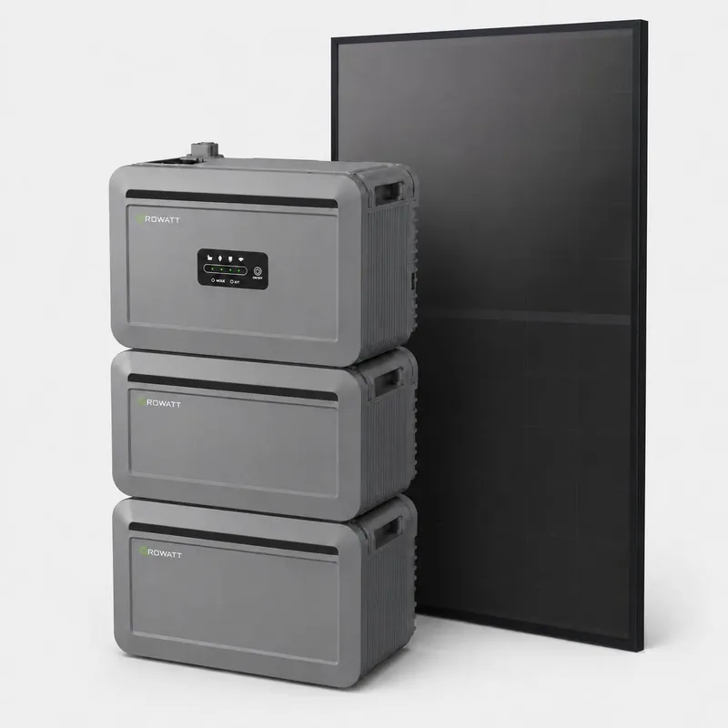 Neuheit Balkonkraftwerk 800W Premium All in One mit 480 Wp Back-Contact Modul und 6144Wh Speicher