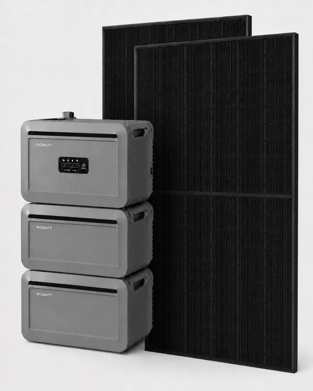 Top-Seller Balkonkraftwerk 800W All in One mit 1000 Wp und 6144Wh Speicher