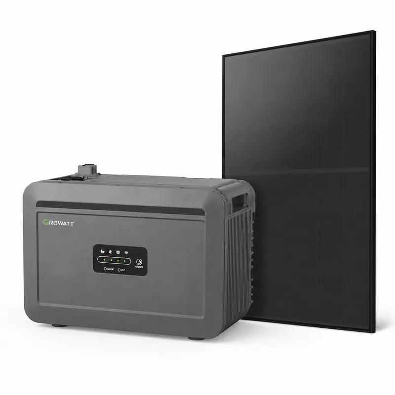 Angebot Balkonkraftwerk 800W Premium All in One mit 480 Wp Back-Contact Modul und 2048Wh Speicher
