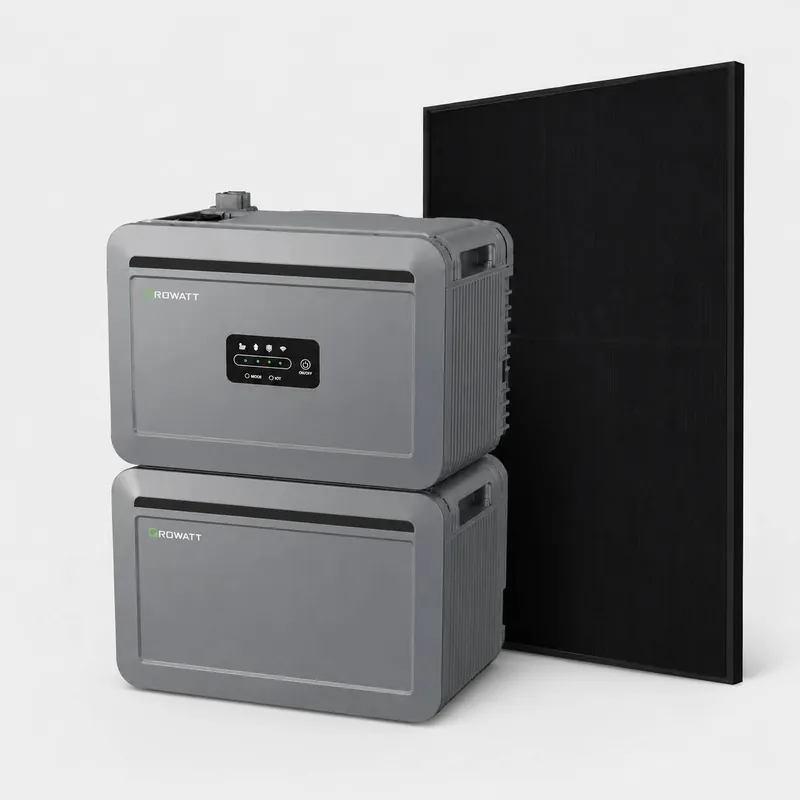 Balkonkraftwerk 800W All in One mit 460 Wp und 4096Wh Speicher Abverkauf