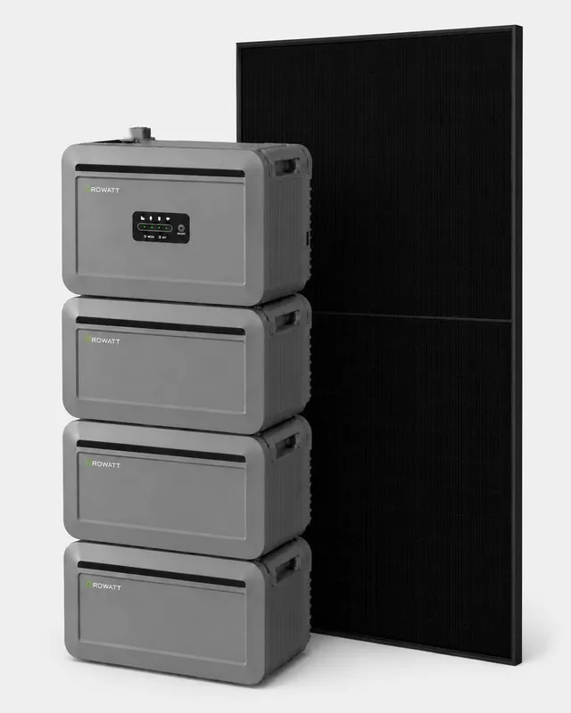 Balkonkraftwerk 800W Premium All in One mit 480 Wp Back-Contact Modul und 8192Wh Speicher Sonderangebot