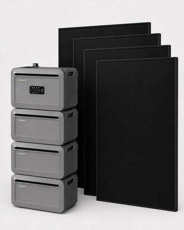 Top-Preis Balkonkraftwerk 800W All in One mit 1840 Wp und 8192Wh Speicher