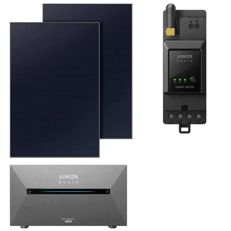 ANKER Balkonkraftwerk mit Speicher E1600 Pro, 1,6kW und 2x 445W Panel Knallerangebot