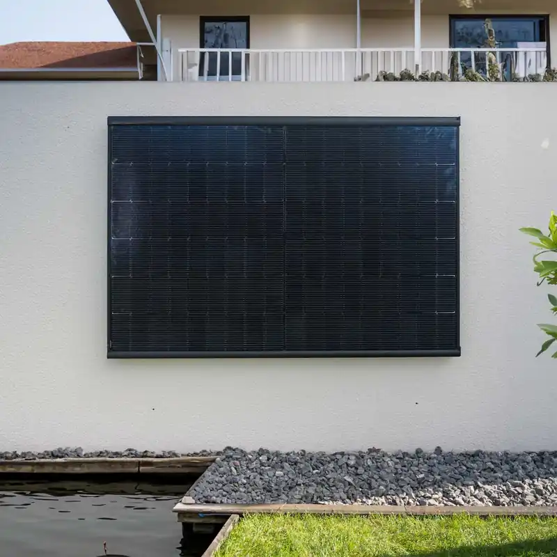 Sofort Bestellen 900 Wp Fassaden PV Set inkl. Montagepaket waagerecht