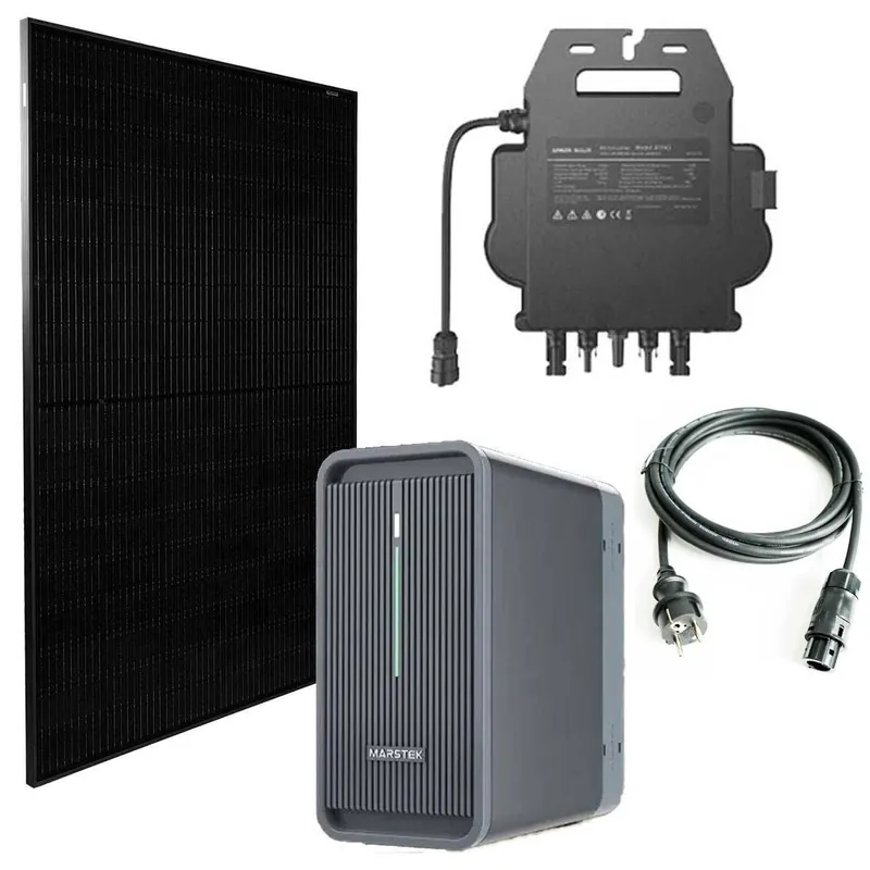 Highlight Marstek Balkonkraftwerk 800W mit 2240Wh Speicher, 1 x 440W Modul