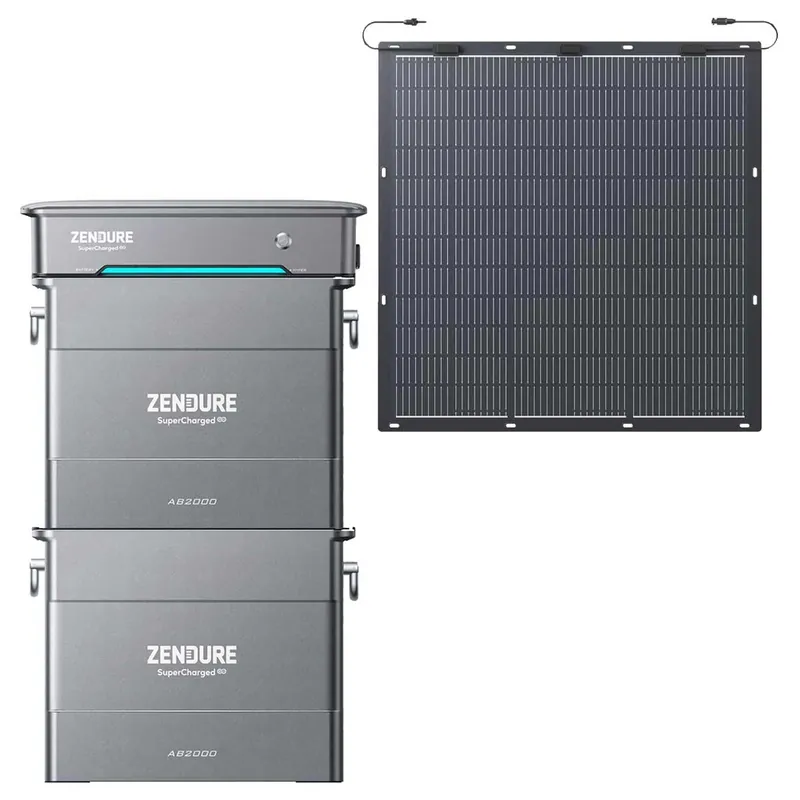 Zendure Hyper 2000 Balkonkraftwerk 1,2kW, 3,84kWh Speicher, 4 x 220W Module Schneller Versand