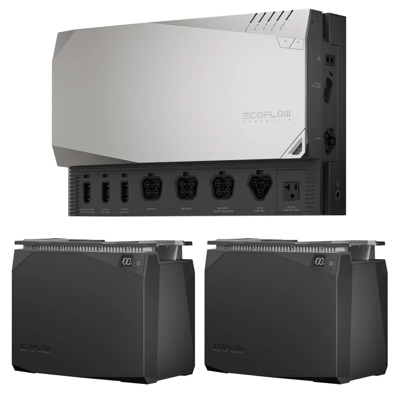 EcoFlow Get Set Kit mit 4kWh Power Kit Beliebt