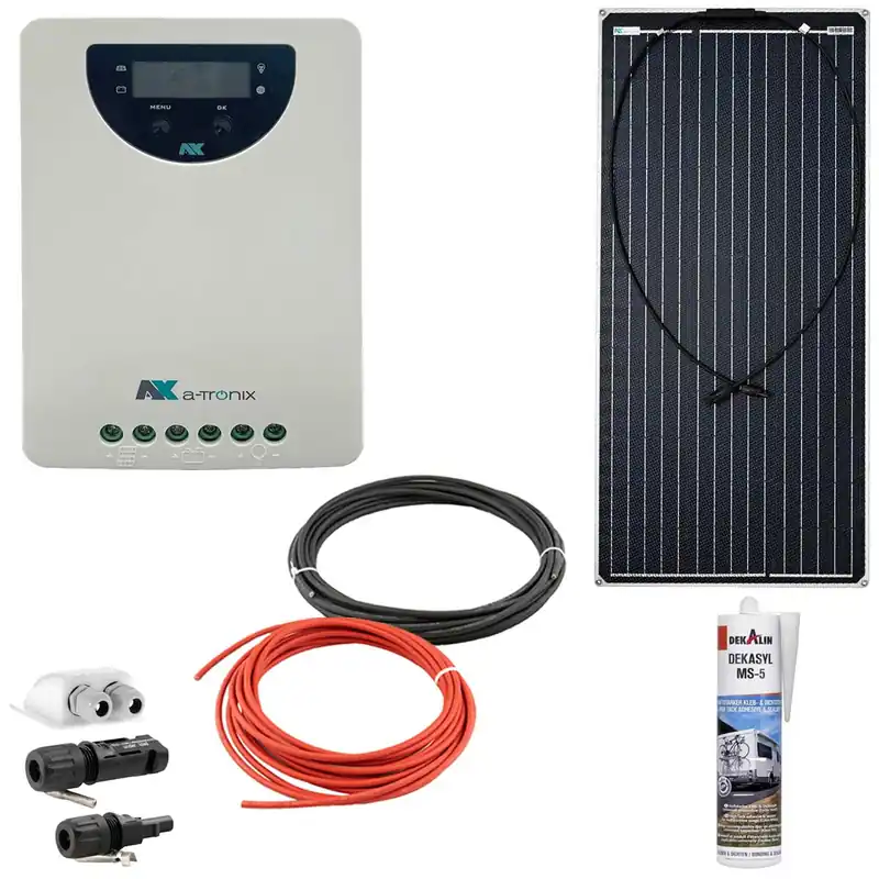 a-TroniX Solaranlage Wohnmobil 300W mit MPPT Laderegler Günstig