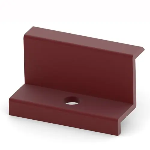 FuturaSun Endklemme Rot (RAL 3005) 30mm 1 Packung = 10 Klemmen Direktkauf