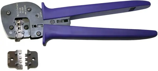 Preisreduziert CRIMPING PLIERS MC4 (2,5mm²/4mm²/6mm²) PV-CZM-19100 mit Crimpeinsatz für MC4