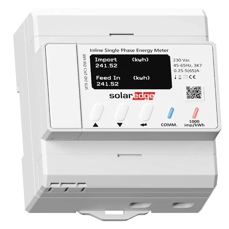 Letzte Chance SolarEdge MTR-240-1PC1-DW-MW Inline-Energiezähler 1-phasig