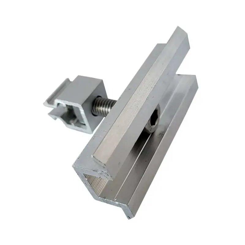 Bestseller Mittelklemme mit Klick-System (silber, unbehandelt), 35mm RH