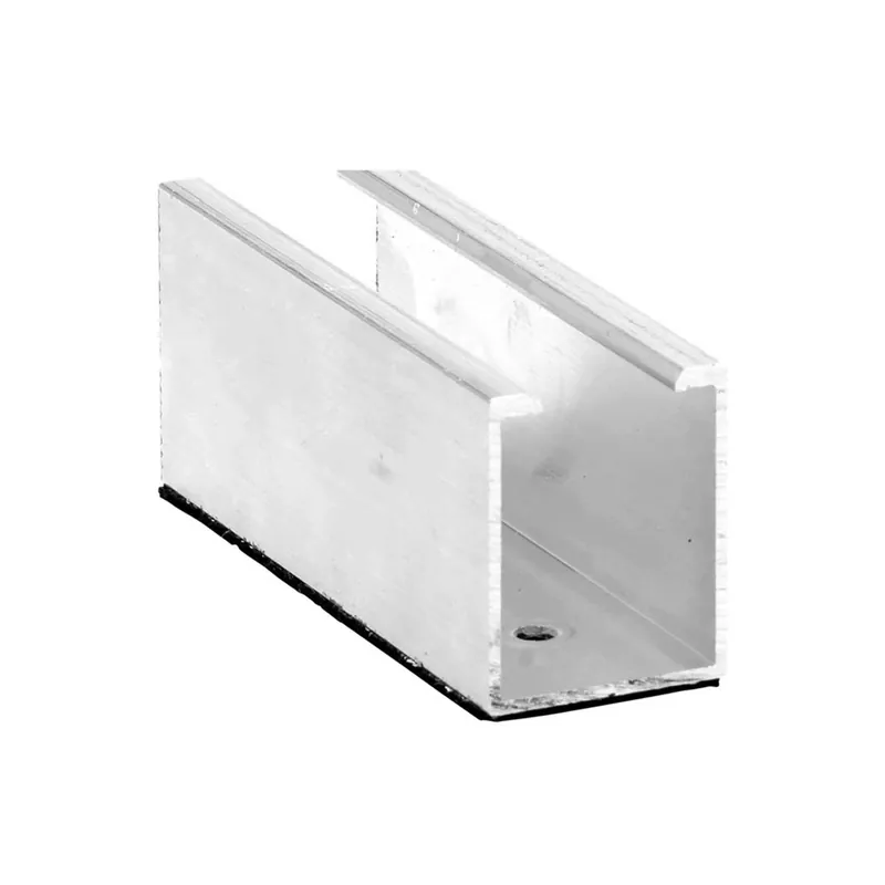 Preis Gesenkt EKV Avanti C-Profil 40x50x150mm 3 Löcher und Solar-Zellkautschuk beklebt
