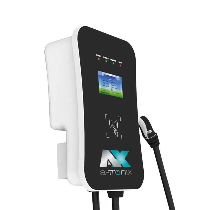 a-TroniX Wallbox 11kW Home Plus Ladestation E-Auto Typ2 16A 3-phasig,400V, RFID, WLAN/LAN, OCPP 1.6, 5m Kabel Bestpreis
