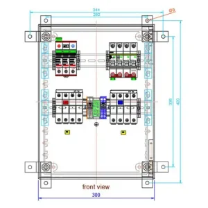 Sonderaktion GAK TYPE S-1000-4S(2x)xx-T63-BC-W-PES-1.0 GAK mit integriertem ÜSS Typ 1+2 für SE30/33.3K