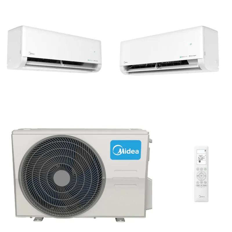 Bestpreis Midea Solstice 12 Duo Split Klimaanlagen Set Weiß