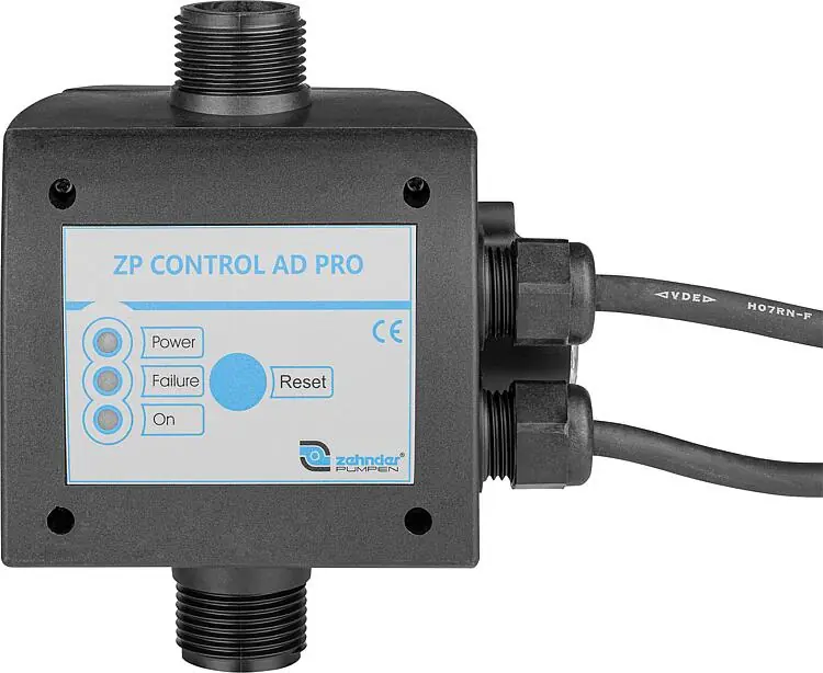 Druckschalter Zehnder ZP Control AdPro DN25 (1")AG Aktuell