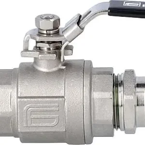 Edelstahl Presskugelhahn M-Kontur Ø 15 mm Jetzt Bestellen
