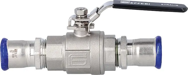 Edelstahl Presskugelhahn M-Kontur Ø 15 mm Jetzt Bestellen