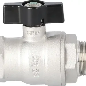Sale Edelstahlkugelhahn 1" AG/IG mit Flügelgriff