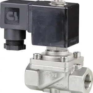 Edelstahlmagnetventil 1" zwangsgesteuert, stromlos geschlossen 230V,50-60Hz Heißes Angebot