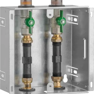 Jetzt Bestellen Einbaukasten Wasserzähler DN20(3/4"), 2xKugelhahn, Passstück 110mm, ohne Abdecku