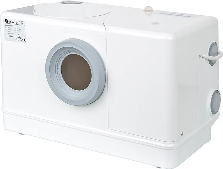 Fäkalien-Hebeanlage Typ Microboy mit Schneidwerkpumpe Highlight