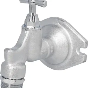 Fertigbauset SEPP Eis, Messing verchromt, mit Knebelgriff DN15(1/2") Nur Heute