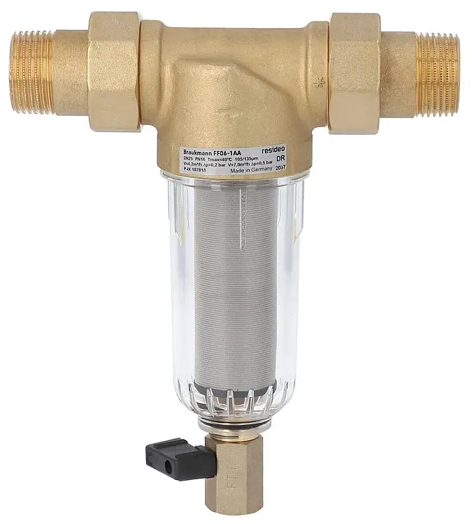 Feinfilter MiniPlus-FF FF06 Messing AA DN15 (1/2") Aktuell