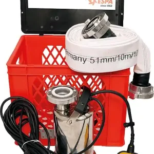 Preisknaller FlutKit mit Edelstahlpumpe Typ VX 780, Vmax 11.000 L/h 10m C-Schlauch