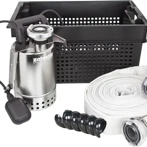 Direkt Vom Hersteller Flutset-Edelstahlpumpe E-ZW 65 A mit Rückschlagklappe und Schwimmer