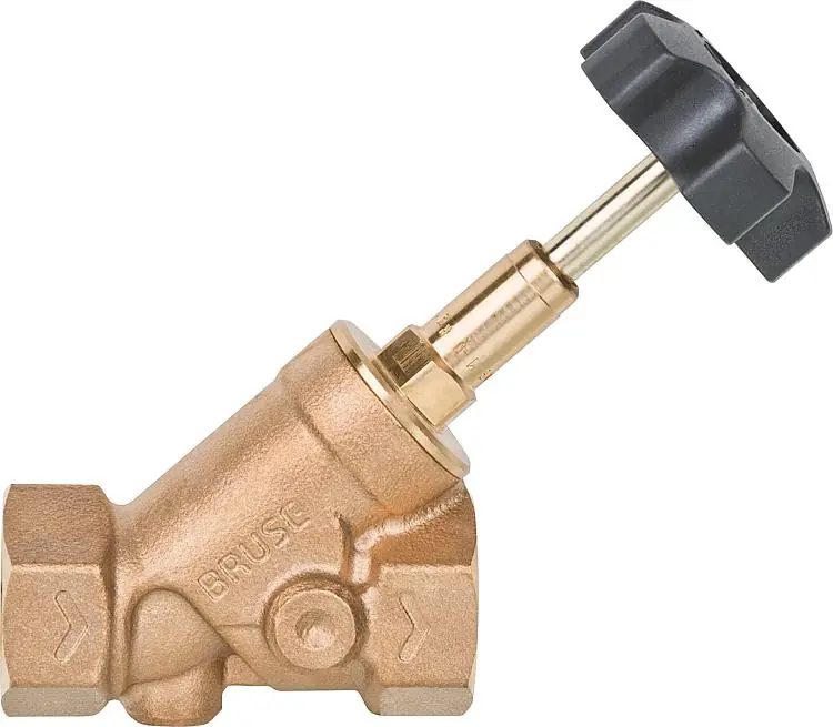 Freistromventil ROTGUSS,DN15 (1/2") mitsteigender Spindel, Ergo-Handrad Expressversand