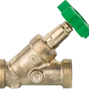Freistromventil WS DN15(1/2") nichtst.Spindel ohne Entl.,DN20 (3/4")AG,flachd. Neuheit