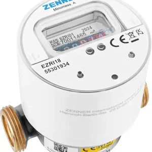 Solange Der Vorrat Reicht Funk AP- Kaltwasserzähler Zenner, Minomess, 30°C Q3 2,5, BL=80mm-DN15(1/2") R40HV 325 RK, wireless M-Bus