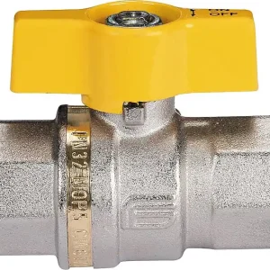 Gas-Kugelhahn ATHENA, Messing, IG/IG mit Alu-Flügelgriff DN15 (1/2") Saisonangebot