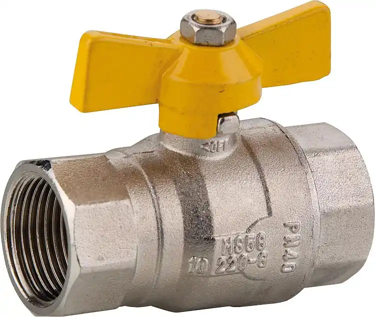 Gas-Kugelhähne DVGW-gepr. mit Flügelgriff 1" IGxIG Jetzt Bestellen