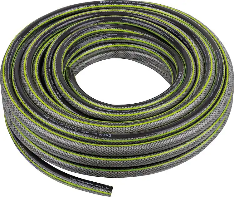 GEKA plus Wasserschlauch WS400, DN15 (1/2"), 13mm, 25m, PVC 5-lagig, grau Top-Preis