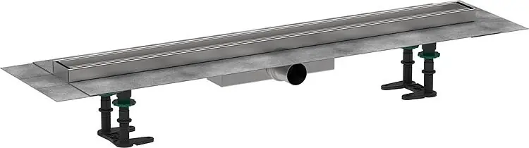 Hansgrohe RainDrain Compact Komplettset f. flache Installation, befliesbar, 800 Versand Am Gleichen Tag