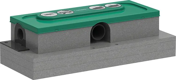 Expressversand Hansgrohe uBox universal Grundkörper f. Duschrinne, für flache Installation