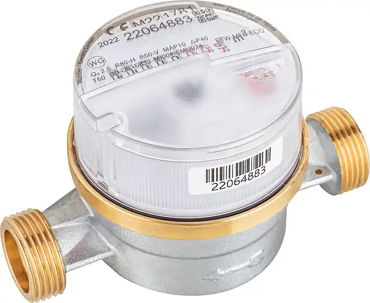 Kaltwasser-Wohnungswasserzähler MODULARIS Qn 1,5,L 130mm, DN15(1/2"‘) Markenware
