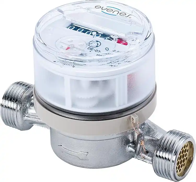 Heißes Angebot Kaltwasserzähler EVENES Q3 2,5, DN15(1/2"),Bl 110mm inkl.Beglaubigungsgebühr