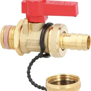 Schnäppchen KFE-Kugelhahn DN 15 (1/2"), 16 bar