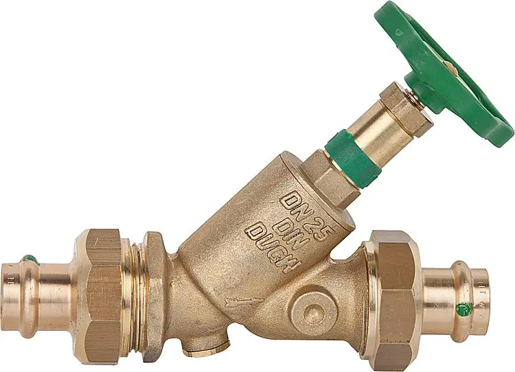 Begrenztes Angebot KFR-Ventil mit Prüfschraube mit Pressverschraubung-Viega DN 25/22mm nichtst. Spi