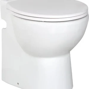 Kompakt WC Lomac Gestolette 1010 mit Hebeanlage und autom. Spülung inkl. Sitz mit Absenkaut. Schneller Versand