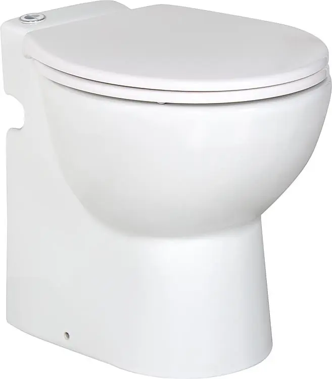 Kompakt WC Lomac Gestolette 1010 mit Hebeanlage und autom. Spülung inkl. Sitz mit Absenkaut. Schneller Versand